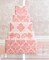 Damask Cake Stencil Tier #4 | C404 by Designer Stencils | Cake Decorating Tools | Baking Stencils for Royal Icing, Airbrush, Dusting Powder | Reusable Plastic Food Grade Stencil for Cakes | Easy to Use &#x26; Clean Cake Stencil